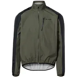 Fahrradjacke VAUDE MEN'S DROP JACKET III, XXL, khaki - Fahrradbekleidung, wasserdicht, winddicht und atmungsaktiv für besten Tragekomfort beim Sport oder Outdoor-Aktivitäten.