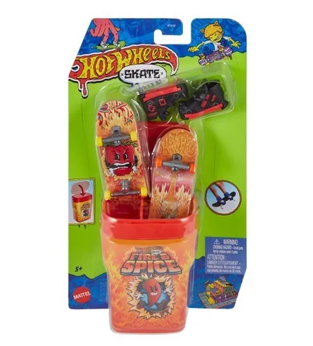 Skate Skatebox with skateboards, Spice Hot Wheels 194735206698