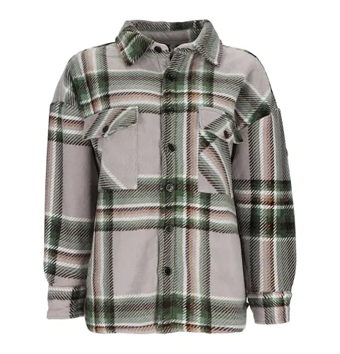 Produktbild Baumfuchs Damen Overshirt mit Karomuster