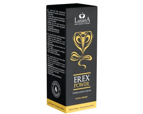LUXURIA Stimulationsgel Erex Power, Tube mit 30ml, 1-tlg., stimulierende Intimcreme für Männer