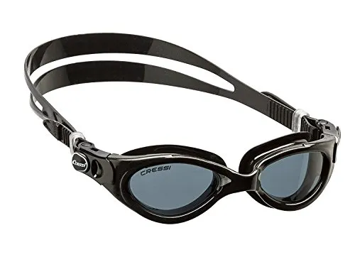 Cressi Lady Flash Goggles Black/Black Grey_Tinted Lens von Cressi