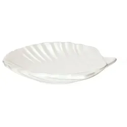 Kleine Wolke Seifenschale Concha Steinzeug Weiß von Kleine Wolke