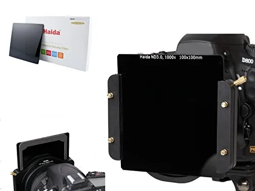 Haida Optical Neutral Graufilter 100 mm x 100 mm (ND 3.0) 1000x - Kompatibel mit Cokin Z-Pro System