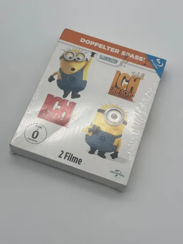 Ich - Einfach unverbesserlich 1 + 2 doppelter Spaß | 2 Filme DVD | NEU