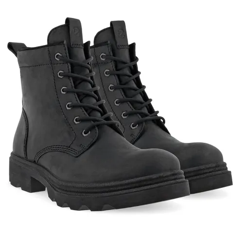 ECCO Winterstiefel Grainer 6IN Boot WP - Wasserdichte Herren Stiefel in Schwarz, Größe 43 - Wanderschuhe mit ECCO WATERPROOF Konstruktion für optimalen Wetterschutz und klassischen Industrial-Look, ideal für Abenteuer in der Natur.