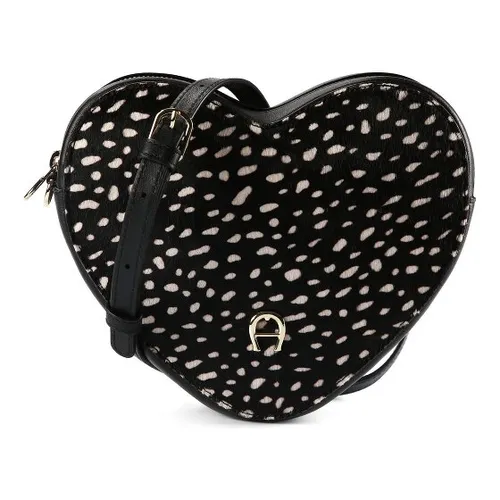 AIGNER Fashion Umhängetasche 19.5 cm schwarz TAS066693 in schwarz von Aigner