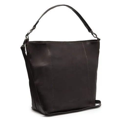 The Chesterfield Brand Zira Schultertasche Leder 29 cm braun TAS074600 - Elegante Schultertasche aus robustem Leder mit praktischem Reißverschluss. Viel Platz dank Innen- und Außentaschen sowie Handyfach. Flexibel tragbar durch abnehmbaren Umhängeriemen. Ideal für den modernen Alltag.