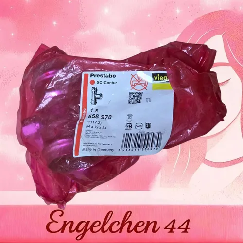 Viega Prestabo T-Stück 558970 - 54 mm x Rp 1/2 x 54 mm - Sanitärinstallation mit Stahl unlegiert, SC-Contur für zuverlässige Pressanschlüsse und langlebige Dichtelemente aus EPDM.
