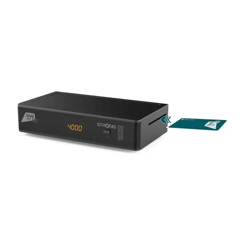 Strong STRONG SRT 7807 DECODER S2 TVSAT - Schwarz, USB 2.0 Port für Multimedia und Firmware-Aktualisierung