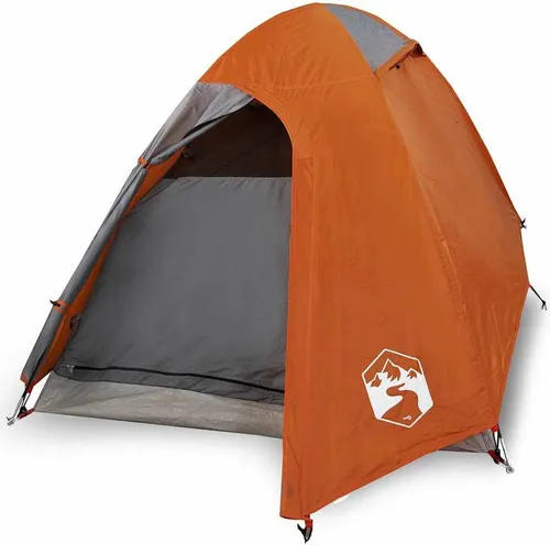 vidaXL Kuppel-Campingzelt 2 Personen Orange von vidaXL