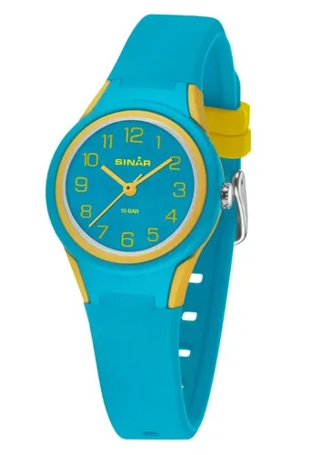 SINAR Kinder Armbanduhr XB-47-2 - Armbanduhren für Unisex Kinder, spritzwasserfest und bis 100 m wasserdicht – ideal für aktive Kids!