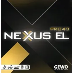 GEWO Nexxus EL-Pro43 Belag in rot von Gewo