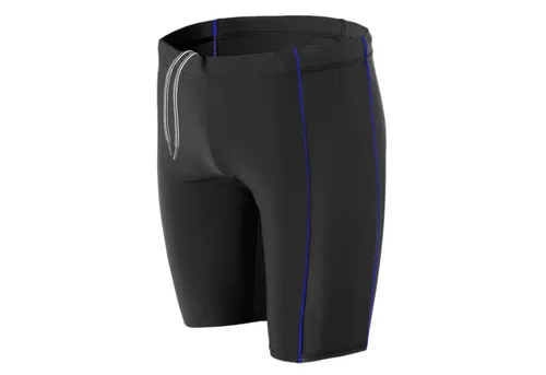 Aquarti Badehose Aquarti Herren Lange Badehose mit Kontrast-Paspel Jammer