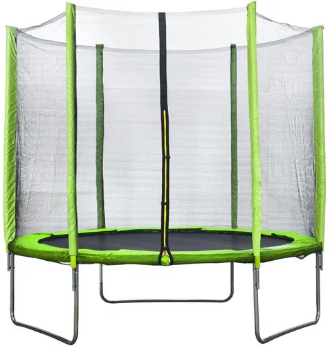STAMM SPORTS Gartentrampolin Ø 183 cm mit Sicherheitsnetz - Trampolin Ø 183 cm mit 150 cm Sicherheitsnetz, robust und ideal für Freizeitspaß für Groß und Klein, fördert Koordination und Muskulatur.