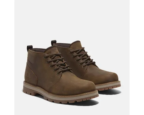 Timberland Herren Mid Lace UP Waterproof Chukka Boot - Wasserdichte Wanderschuhe aus Premium Leder mit umweltfreundlichem Futter aus 50 % recyceltem PET. Ideal für Outdoor-Abenteuer und bietet ultimativen Tragekomfort dank OrthoLite Fußbett.