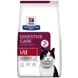 HILL'S PD Prescription Diet Feline i/d 3kg - Katzenfutter, hochverdauliches Lebensmittel zur Unterstützung des Darmmikrobioms und zur Linderung von Magenverstimmungen.