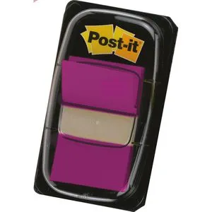 Post-it Haftmarker Index, 680-8, transparent, Folie, beschriftbar, 50 Streifen, lila