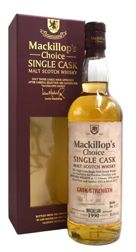 Rarität: Macallan 1990 Mackillop's Choice 22 Jahre 0,7l