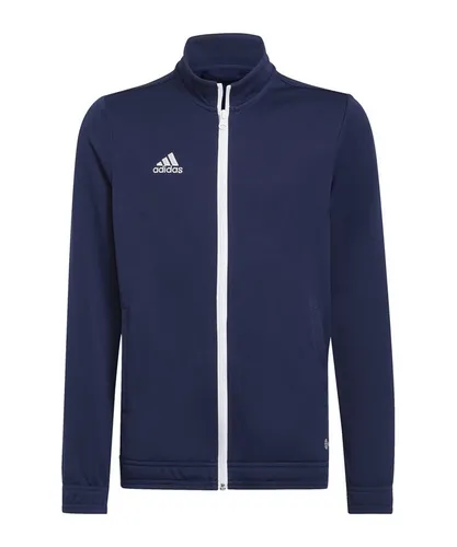adidas Entrada 22 Track Top tenabl (AEQ1) 116 - Kinderjacke für Amateurfußball, schmaler Schnitt und AEROREADY Technologie für trockenen Komfort, aus 100% recycelten Materialien – umweltfreundlich und stylisch.