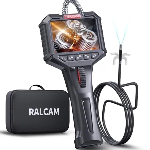 Ralcam Endoskopkamera mit Licht Endoscope Camera - Endoskop 8,5mm Inspektionskamera 3,5
