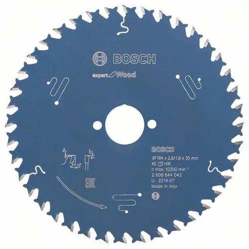 Bosch Accessories Expert for Wood Kreissägeblatt 184mm von Bosch