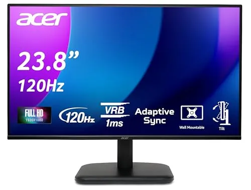 Acer EK241Y G Monitor 23,8 Zoll Full HD IPS 120Hz von Acer
