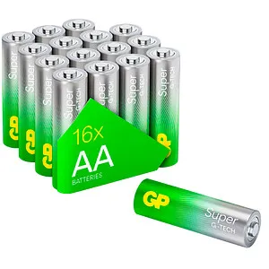 GP Super Mignon (AA)-Batterie Alkali-Mangan 1.5V 16St. von GP