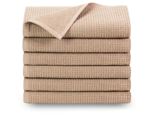 ZOLLNER Handtücher, Zwirnfrottier (6-St), 50 x 70 cm - Saunahandtücher aus 100% Baumwolle, besonders saugfähig und bis 95°C waschbar für höchste Hygiene. Ideal für Wellness und Reisen, genießen Sie Luxus und Komfort jederzeit.