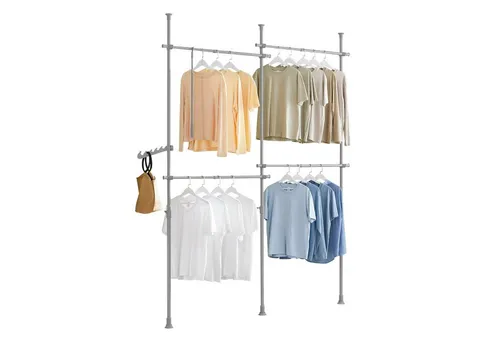 SoBuy Kleiderständer KLS03 in grau von SoBuy