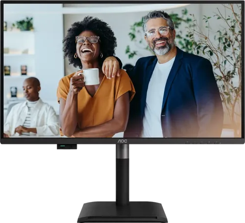 AOC Q27P4CV 27' 16:9 IPS Flachbildschirm - Hochauflösender 27' Monitor mit 2560x1440 Pixeln, ideal für professionelle Anwendungen. Genießen Sie präzise Farben und schnelle Reaktionszeiten für ein optimales Seherlebnis.