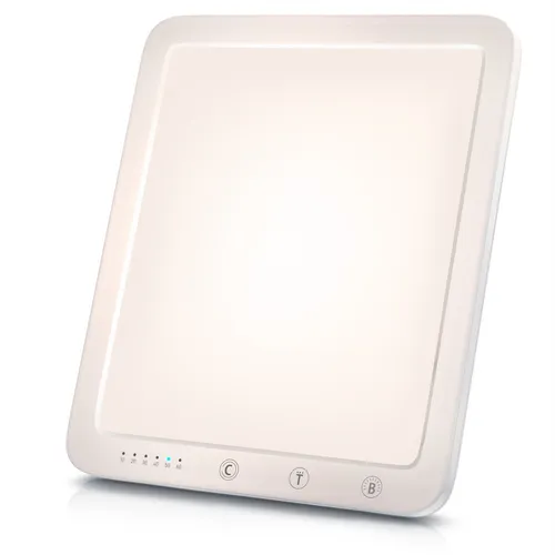 MyBeo Tageslichtlampe LED - Lichttherapielampe mit Dimmfunktion, simuliert Tageslicht und bietet 5 Helligkeitsstufen