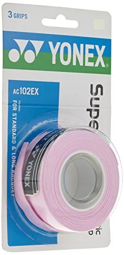 Yonex Overgrip Super Grap 3-er, pink, AC102EX von YONEX