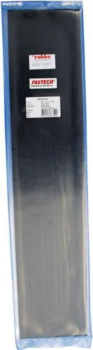 FASTECH T02-107-500 Klettband zum Aufkleben Hotmelt Flauschteil (L x B) 500mm x 100mm Schwarz 1St.