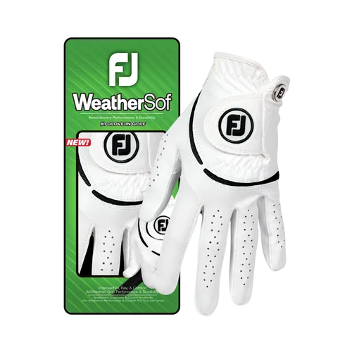 Ekomi Footjoy WeatherSof Golfhandschuh Damen linke Hand / L schwarz linke Hand / L ... 66207E-001-L