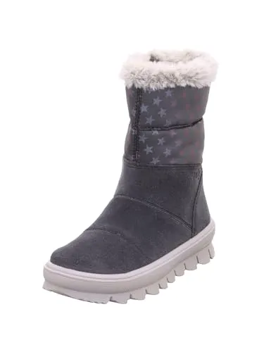 Superfit FLAVIA Gore-Tex Schneestiefel für Mädchen, grau 2000, 25 EU - Stiefel für Mädchen mit warmem Futter und atmungsaktiver Gore-Tex-Membran, ideal für kalte Wintertage und schützende Wärme.