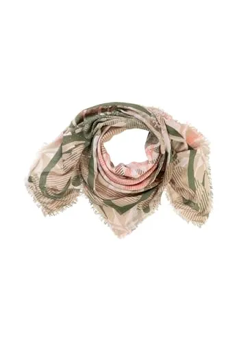 camel active Damen Schal mit Print in Orange in orange von camel active