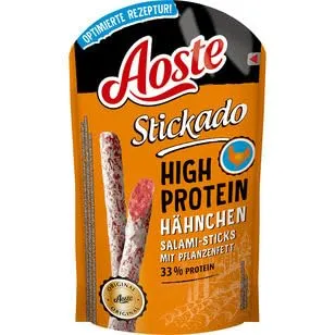 Aoste Stickado High Protein Hähnchen 12 x 60g
