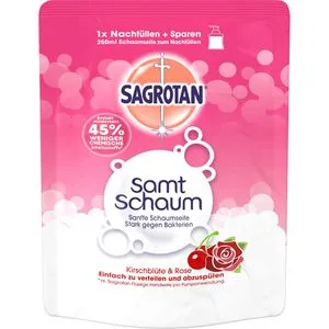 SAGROTAN Samt Schaum Schaumseife 250 ml