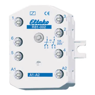 Eltako Verteiler Eltako Schaltrelais 230V - 2 Wechsler 10A 250V AC, zuverlässige Schaltlösung für Ihre Elektroinstallation