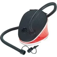 Blasebalg, Luftpumpe schwarz/rot