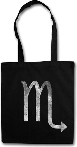 Urban Backwoods Zodiac Sign Scorpio, Stofftasche, Farbe: Schwarz