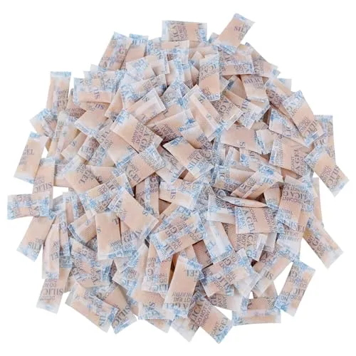 Packungen Silica gel,Silicagel Beutel,Silikat Beutel,Silikagel,Trockentütchen Lebensmittel,Trockenmittel für Lebensmittel,zur die Täglichen Erfordernisse,Essen(Orange Farbe,100×1g) 100
