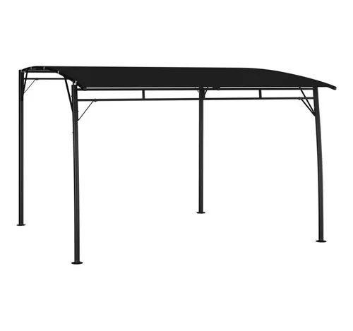 furnicato Markise Pergola Terrassenüberdachung 3x3x2,55 m Anthrazit - Stilvolle Pergola für Ihren Garten. Die stabile Metallkonstruktion sorgt für hohen Schutz und Komfort, während das strapazierfähige Sonnendach angenehmen Schatten bietet. Ideal für entspannte Stunden im Freien.
