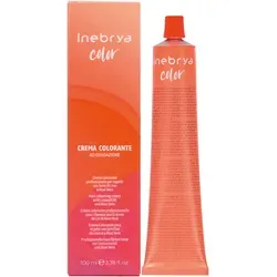 Inebrya Color 7/17 Mittelblond Asch Braun 100 ml von Inebrya