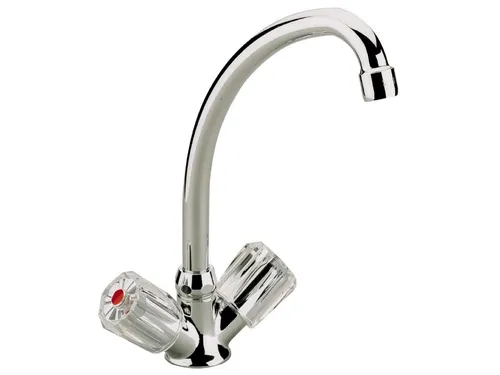 aquaSu® Zweigriff-Küchenarmatur Standard Plus Spüle Niederdruck ZGM, Basic 848
