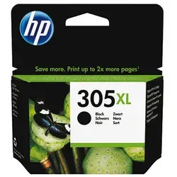 HP 305-XL (3YM62AE) - Tintenpatrone schwarz, 4ml Kapazität und 24 Monate Garantie, ideal für hochwertige Druckergebnisse