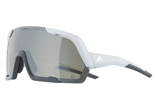 Alpina Rocket Q-lite Sportbrille smoke-grey matt mirror silver (21)