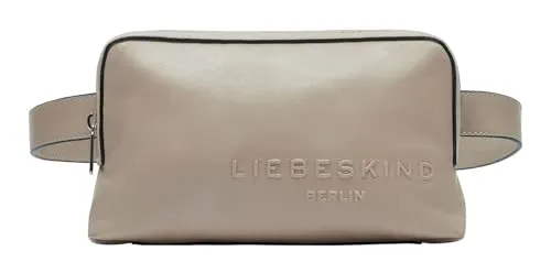 Liebeskind Elvira Lamb SF Verna Gürteltasche taupe 2145450-4180 - Umhängetaschen aus feinem genarbtem Leder, stilvoll und praktisch für den Alltag mit verstellbarem Gürtel.