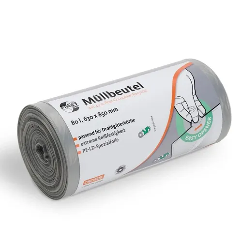 Müllbeutel Grau von Deiss