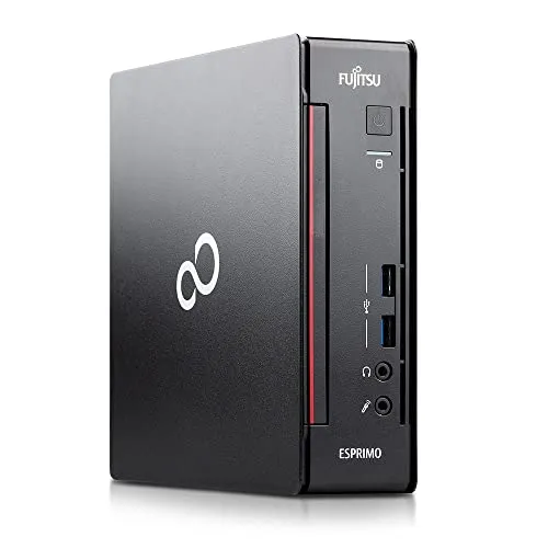 Produktbild Fujitsu Mini PC Desktop Computer Esprimo Q556/2, Prozessor Core i5-7400T, RAM 8 GB, SSD 240 GB, Win 11 Pro (Generalüberholt)